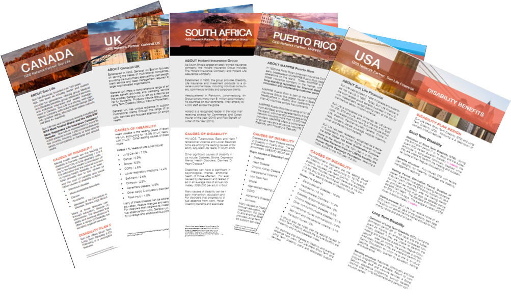 Country Disability Profiles GEB